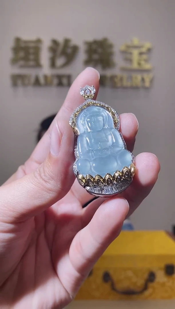 【闪购商品】翡翠颈饰合金天然A货翡翠（多样性发一）