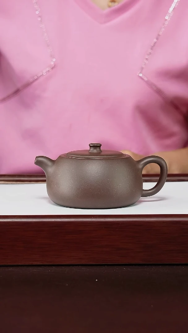 茶壶紫砂底槽青240毫升