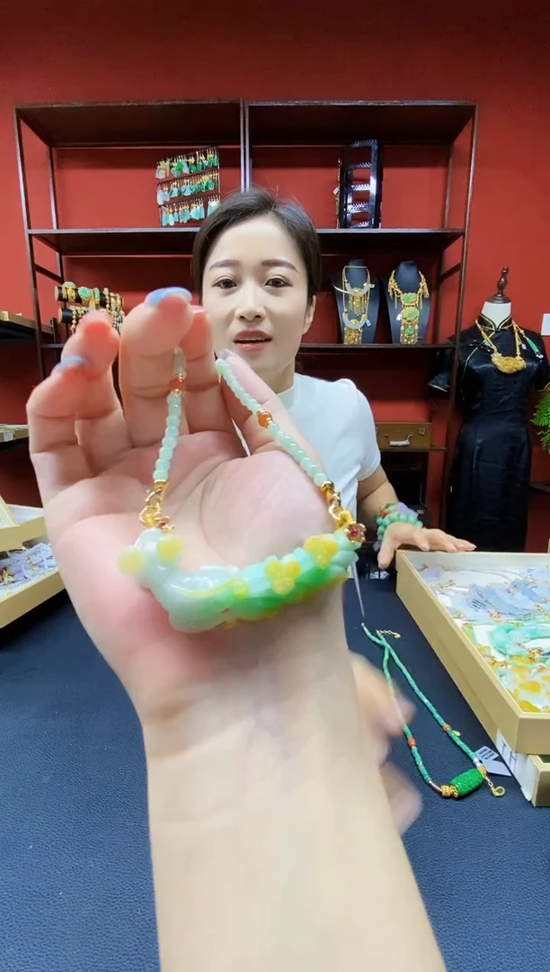 颈饰未镶嵌翡翠翡翠吊坠