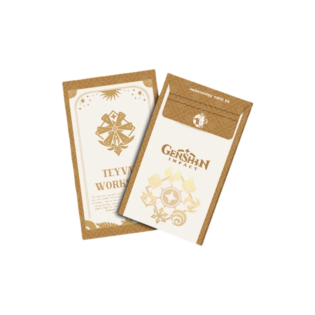 十一【平拆/叠叠】提瓦特工坊 原神色纸 第三弹收藏产品（主播代拆）