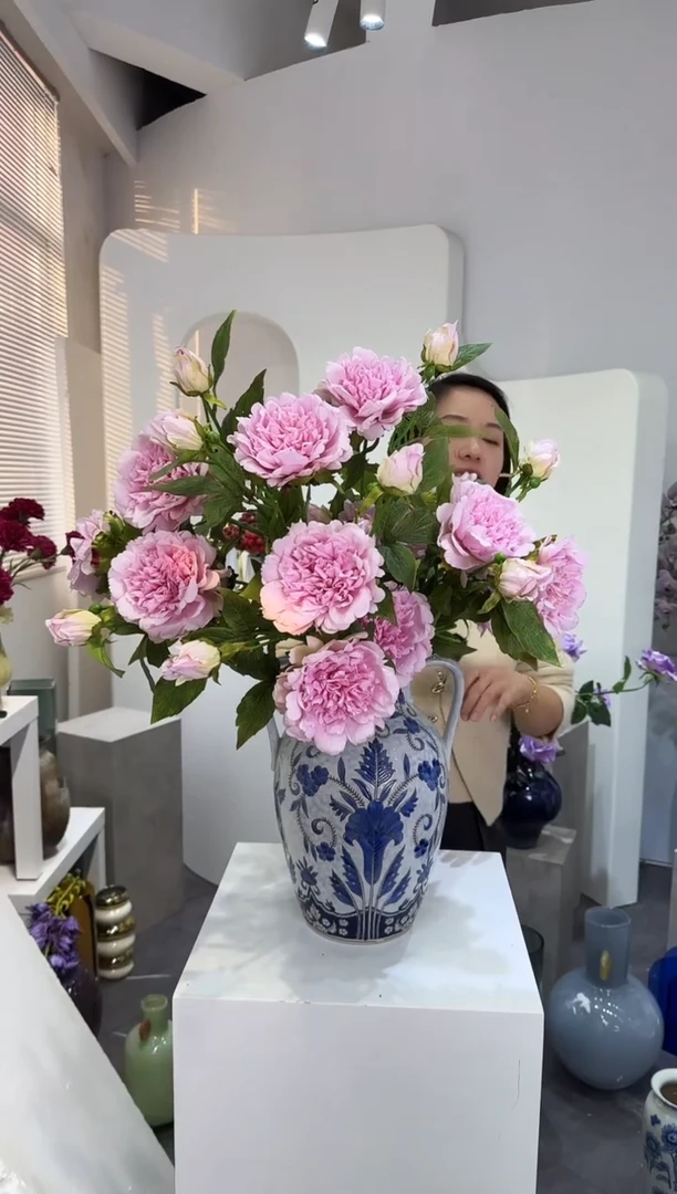 【闪购商品】藤拍14到15 粉色牡丹