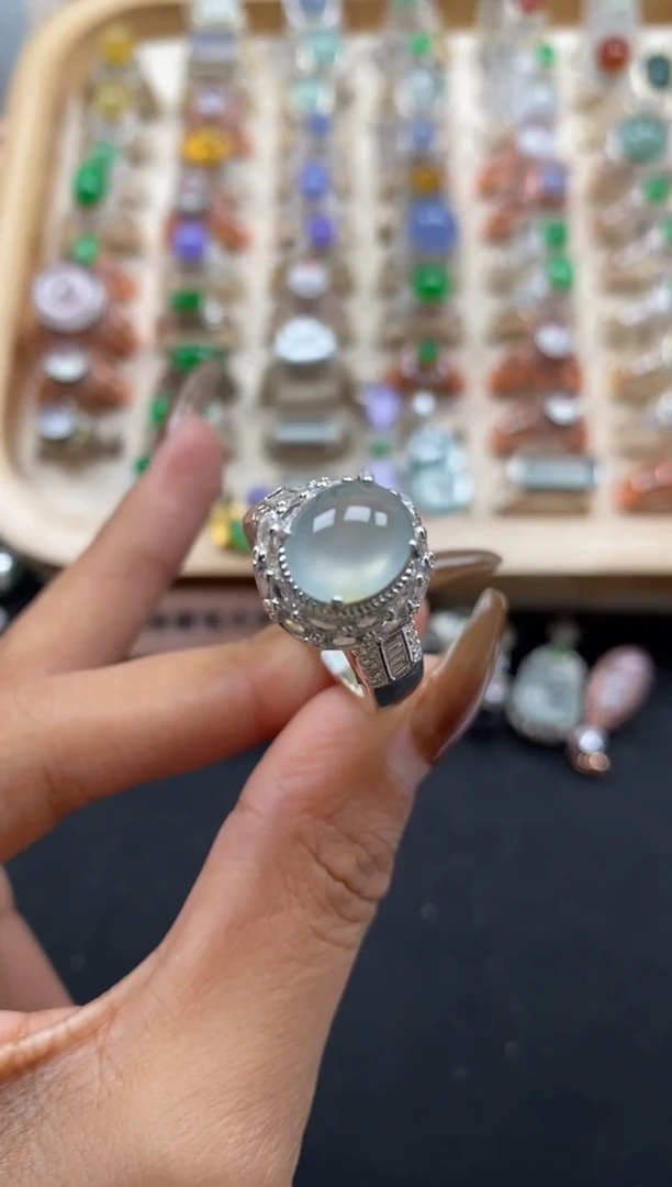 未镶嵌戒指翡翠缅甸天然a货翡翠