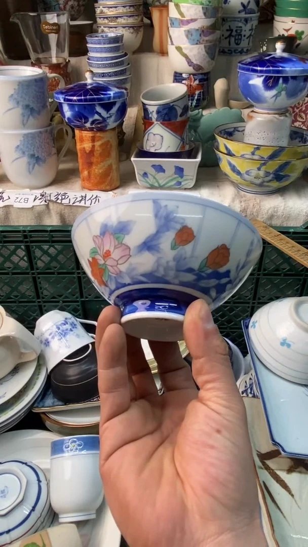 瓷片雨*花易雅堂瓷器小店014