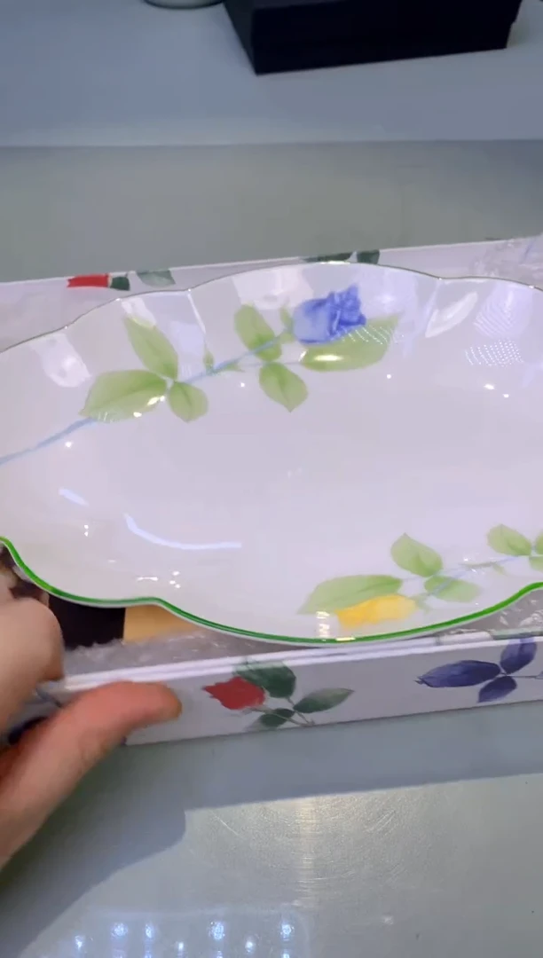 【闪购商品】瓷片鱼盘