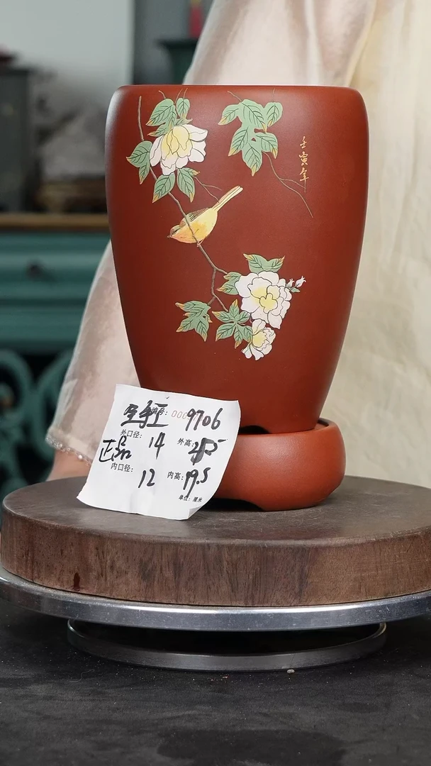 紫砂花盆9706紫砂花盆