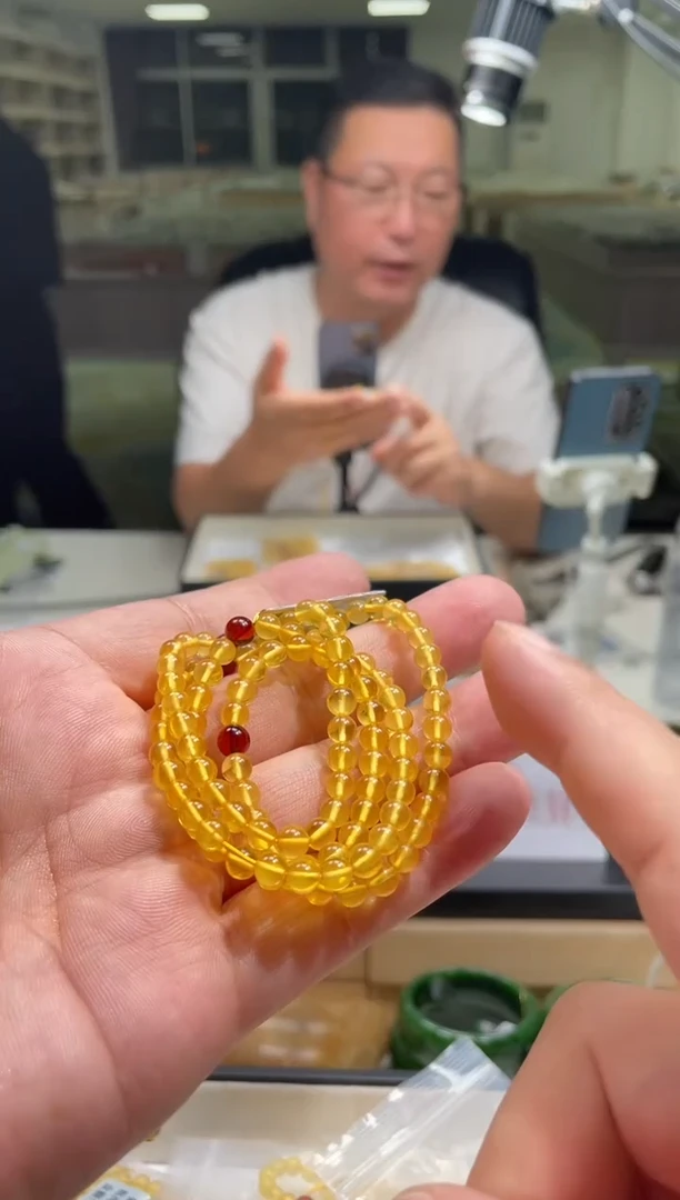琥珀颈饰未镶嵌多样性发货其一