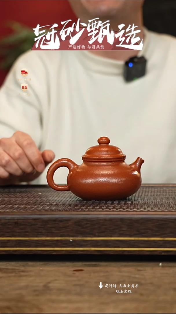 【闪购商品】紫砂茶壶冠砂甄选94