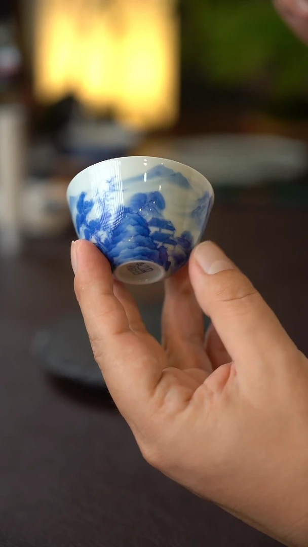 景德镇全手工手绘陶瓷主人杯5