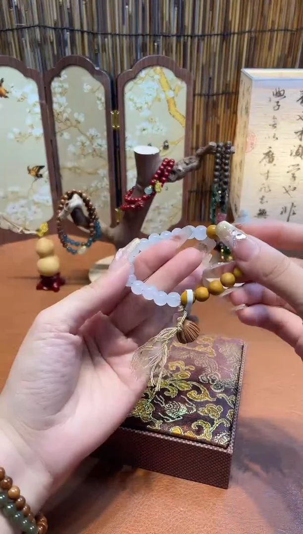 柏木手串/手链沐兮手串珠宝材质配饰（多样性发其一）￥