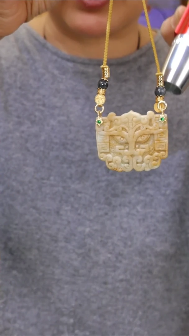 颈饰未镶嵌翡翠国风