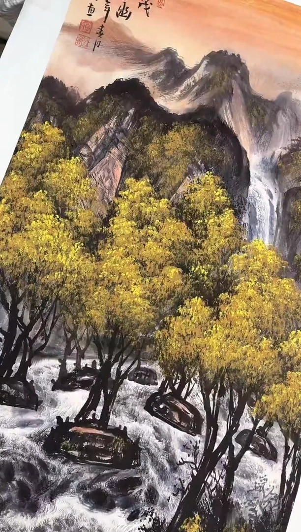 国画8赵隆轩艺术馆李庆兴老师作品