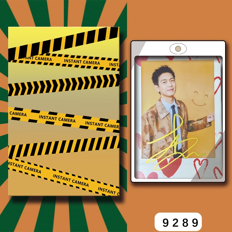 D9289【李现】 正品拍立得照片 爱心