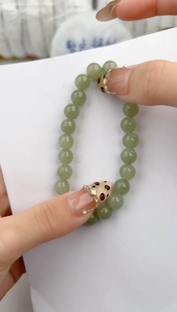 【闪购商品】和田玉手链未镶嵌1颜色微差无瑕