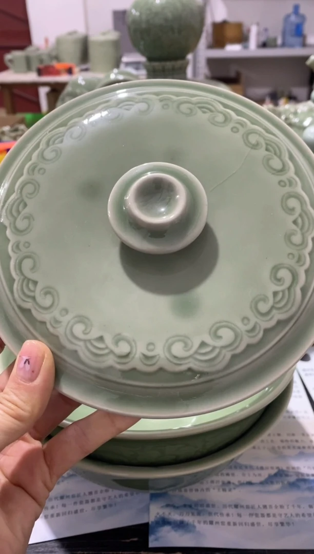 【闪购商品】米缸盖子 微瑕 色差开片XG001