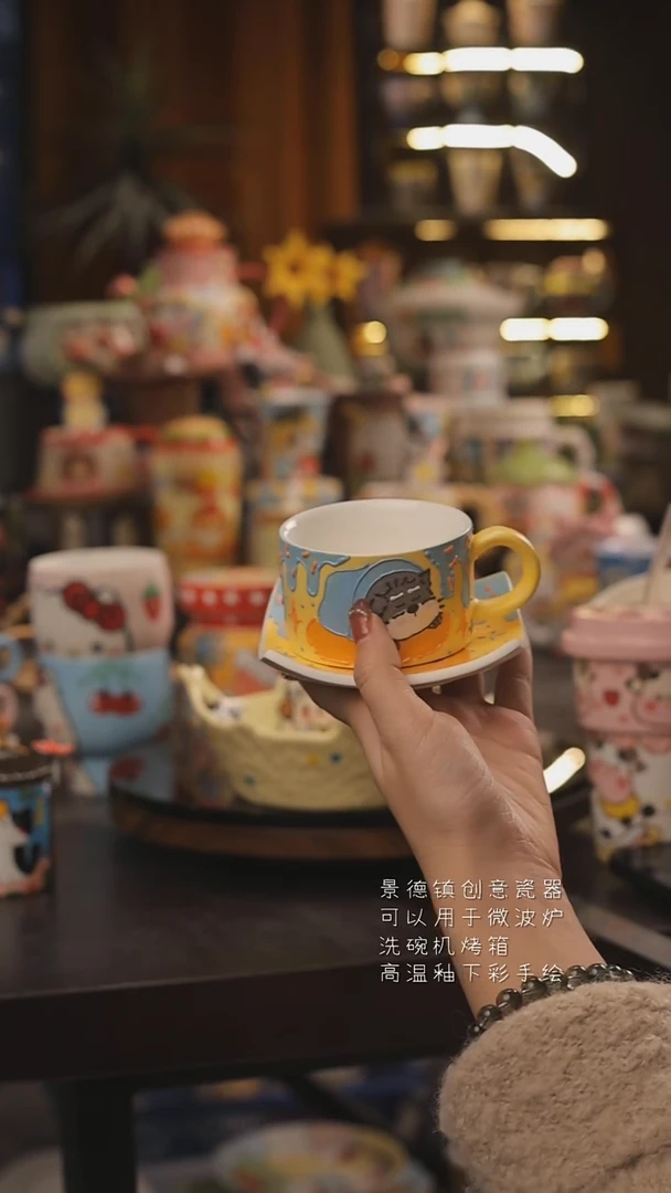 景德镇釉下彩绘设计师款式陶瓷