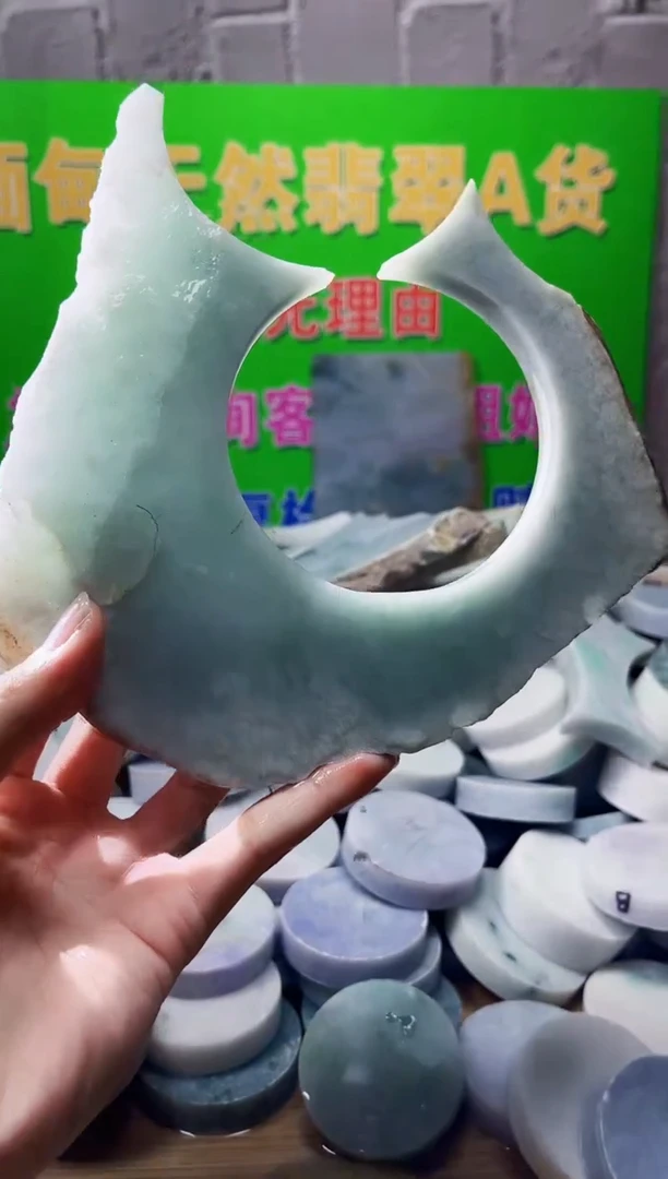 裸石翡翠翡翠a货正品玉石陈610