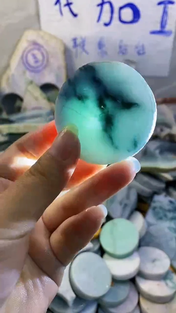 裸石翡翠纯天然翡翠A货89