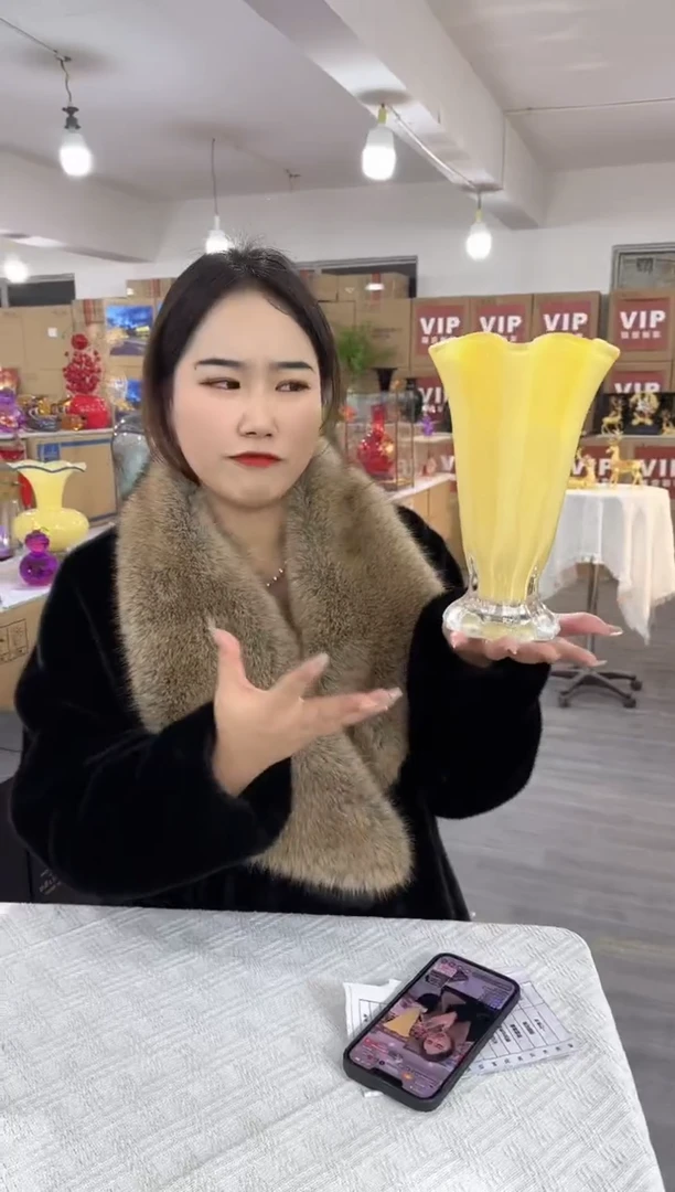 【闪购商品】琉璃简屿花器G-25品