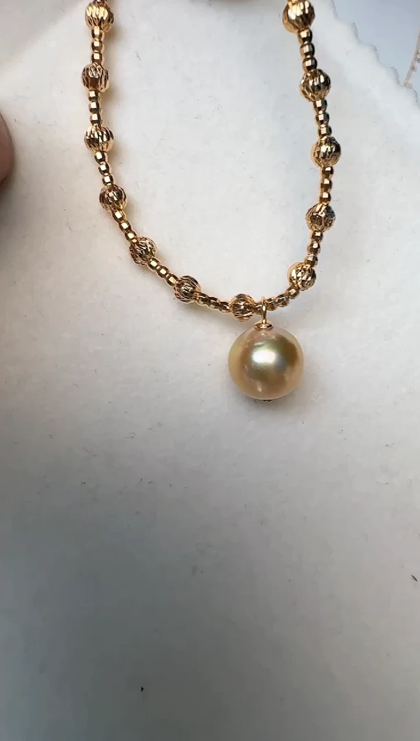 海水珍珠银S925镶嵌手链手链