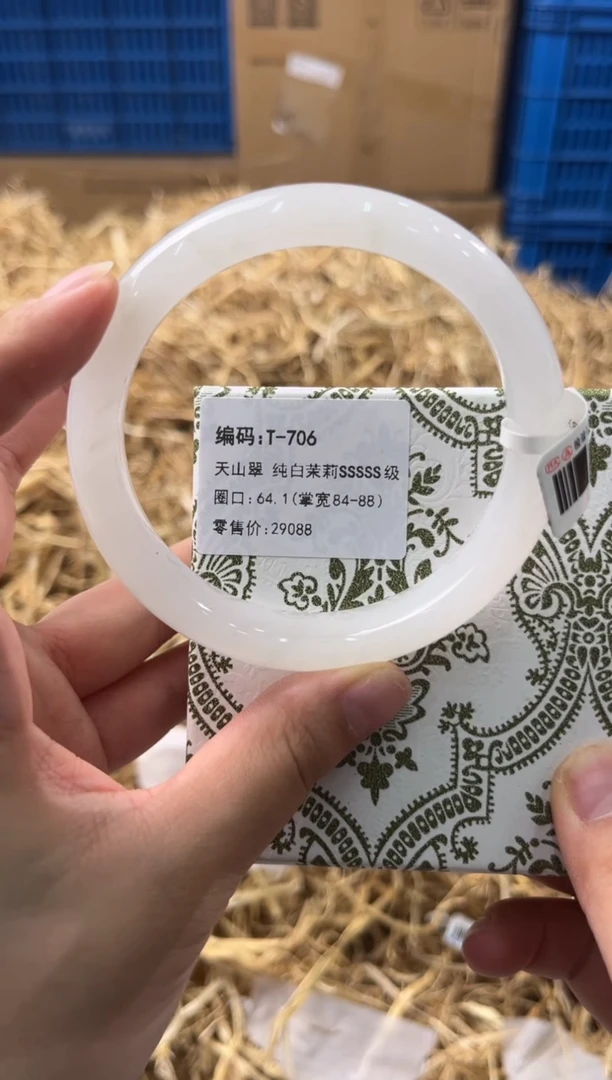 未镶嵌手镯石英质玉T706