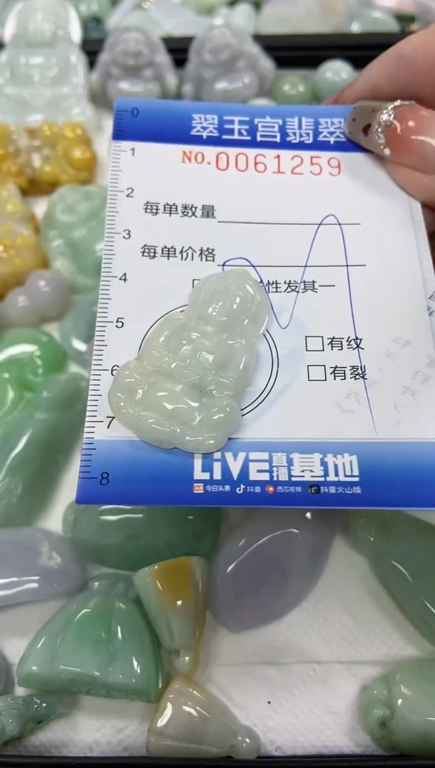【闪购商品】翡翠颈饰未镶嵌闪购商品0061259