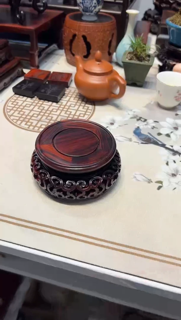 红酸枝木类端景台清*竹363的小号1个