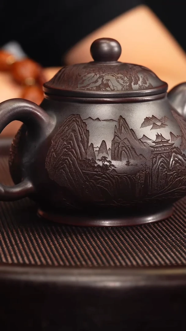 茶壶紫砂美人潘