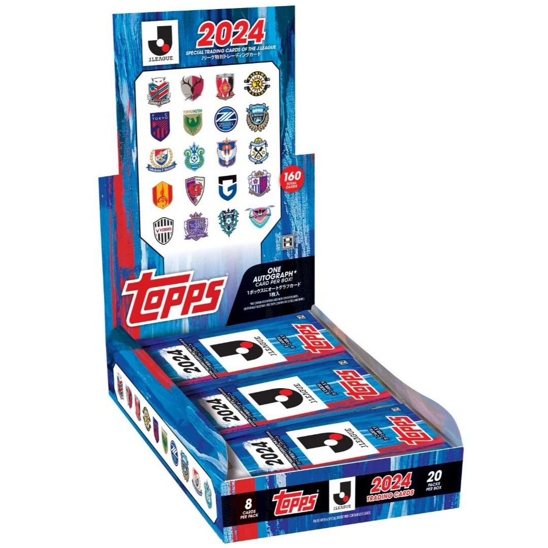 【盲盒】Topps 2024 J联赛 Flagship 旗舰版 球星卡【下单默认代拆】