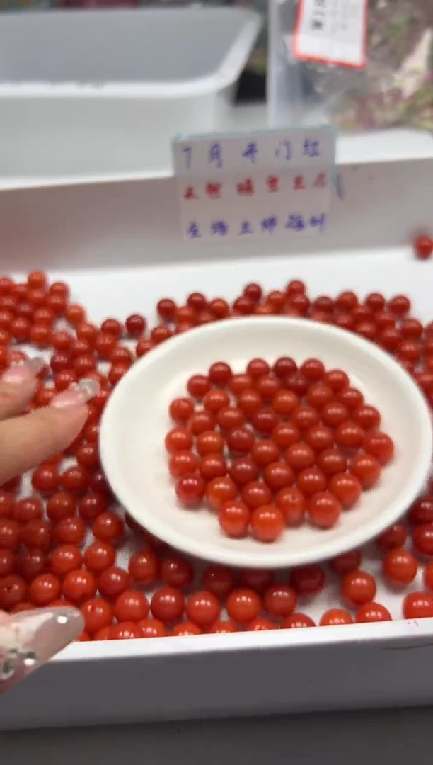 南红玛瑙未镶嵌颈饰w2186满肉南红10mm*20颗