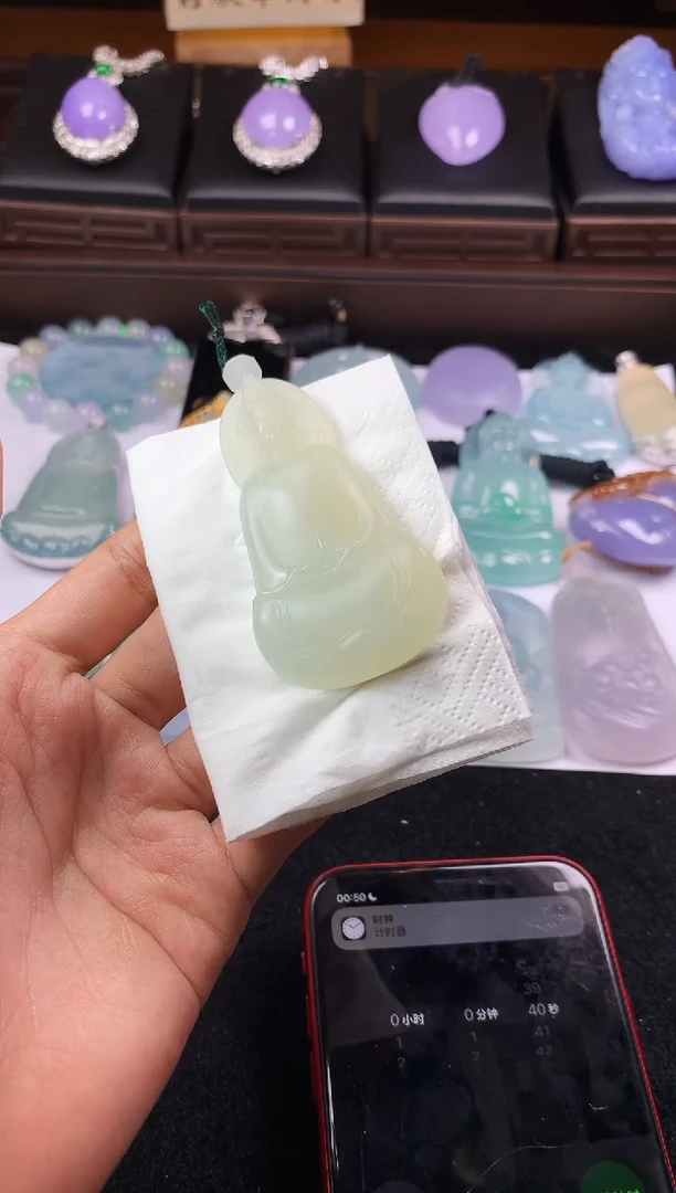 未镶嵌定制翡翠哥*了5034毛货不退不换