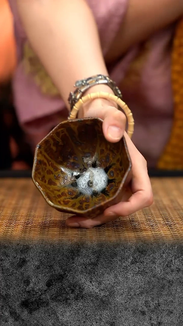 紫砂茶宠紫砂 宜兴紫砂 GFY 成香木 九方杯
