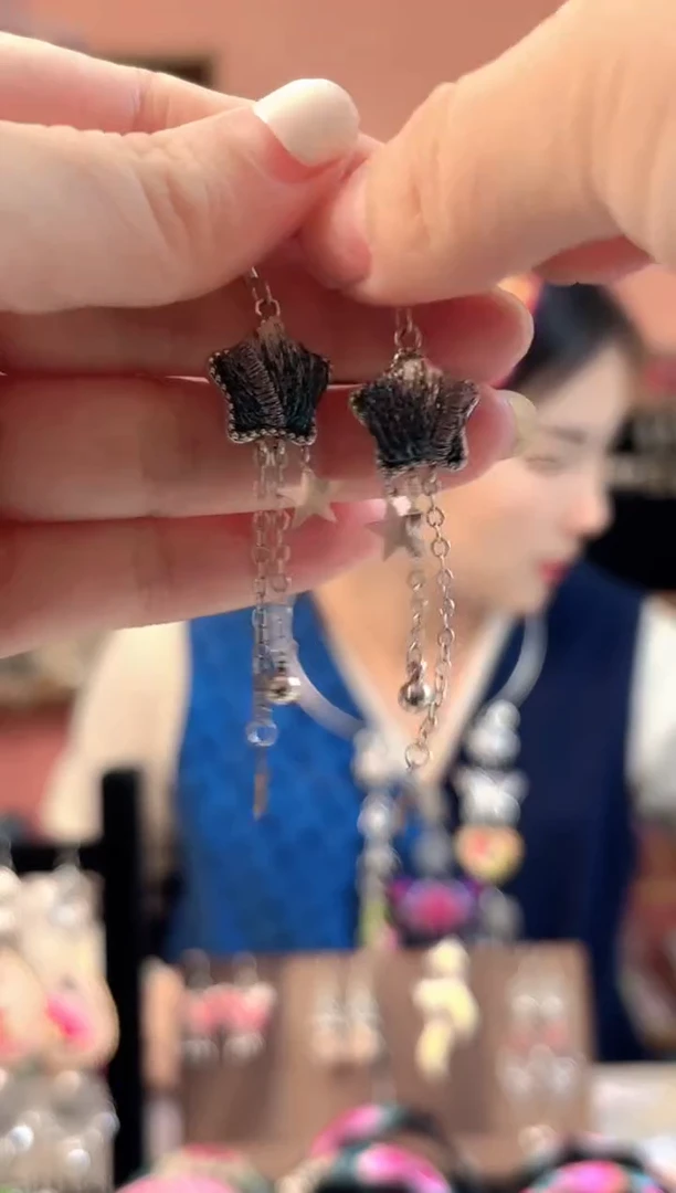 织绣艺枝独绣手工饰品265**