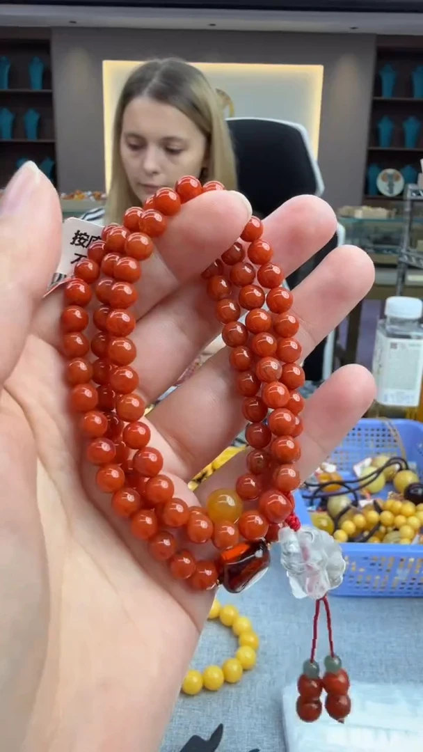 颈饰未镶嵌南红玛瑙207秒拍号 假一罚三