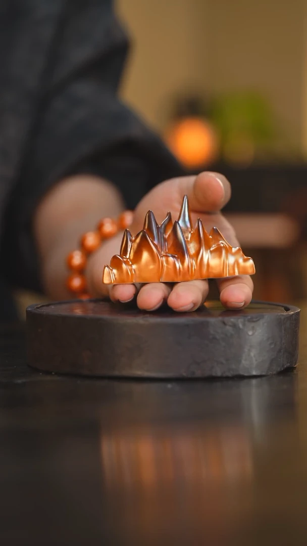 瓷片118柴房陶瓷柴烧笔架