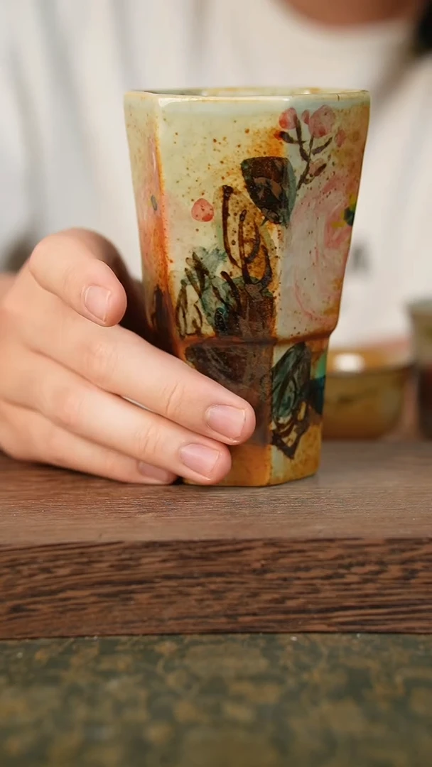 摆件泥垚手作 景德镇手工手绘器物