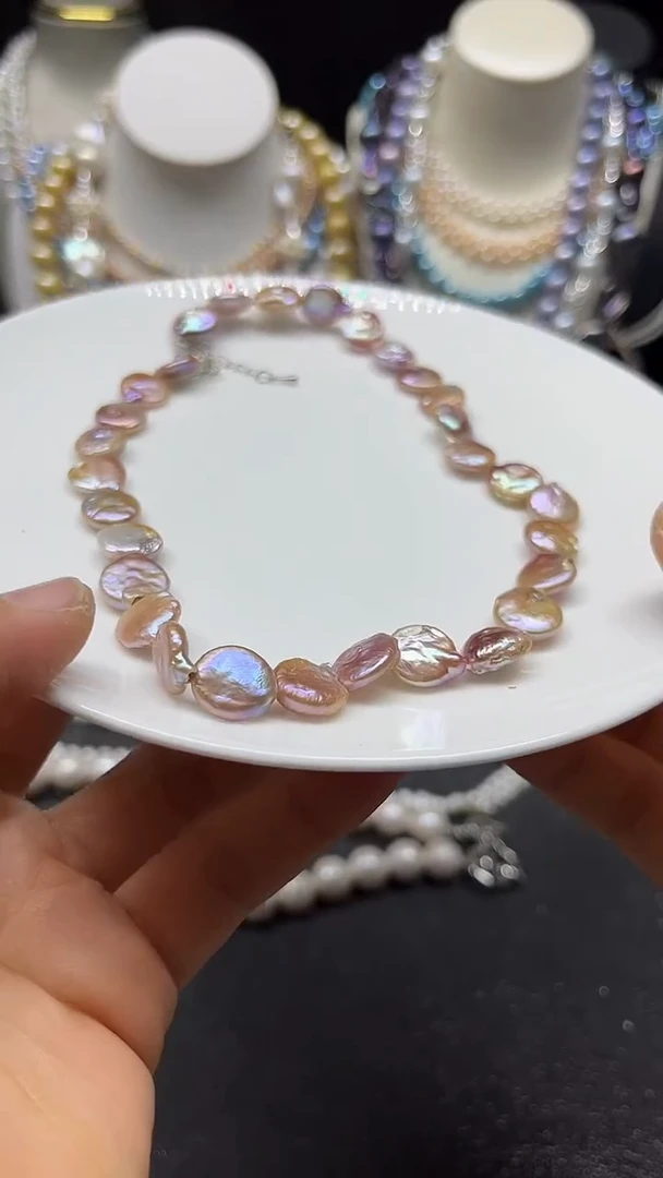 颈饰未镶嵌淡水珍珠多人