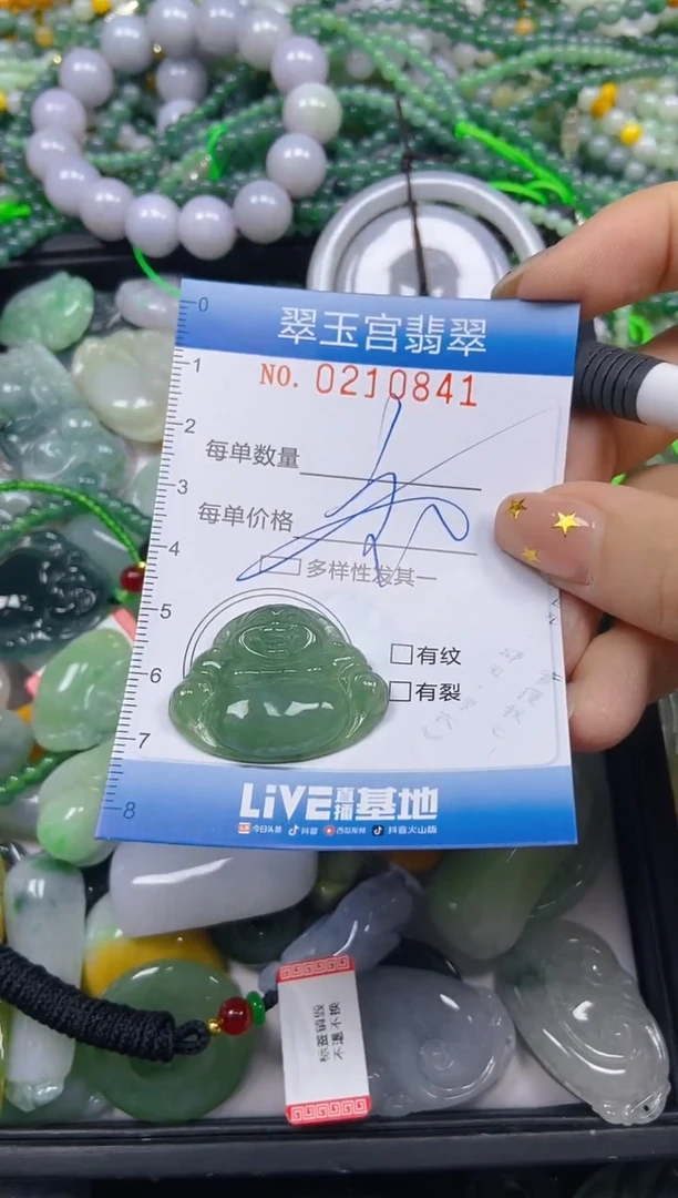 颈饰未镶嵌翡翠闪购C0210841多样性发其一