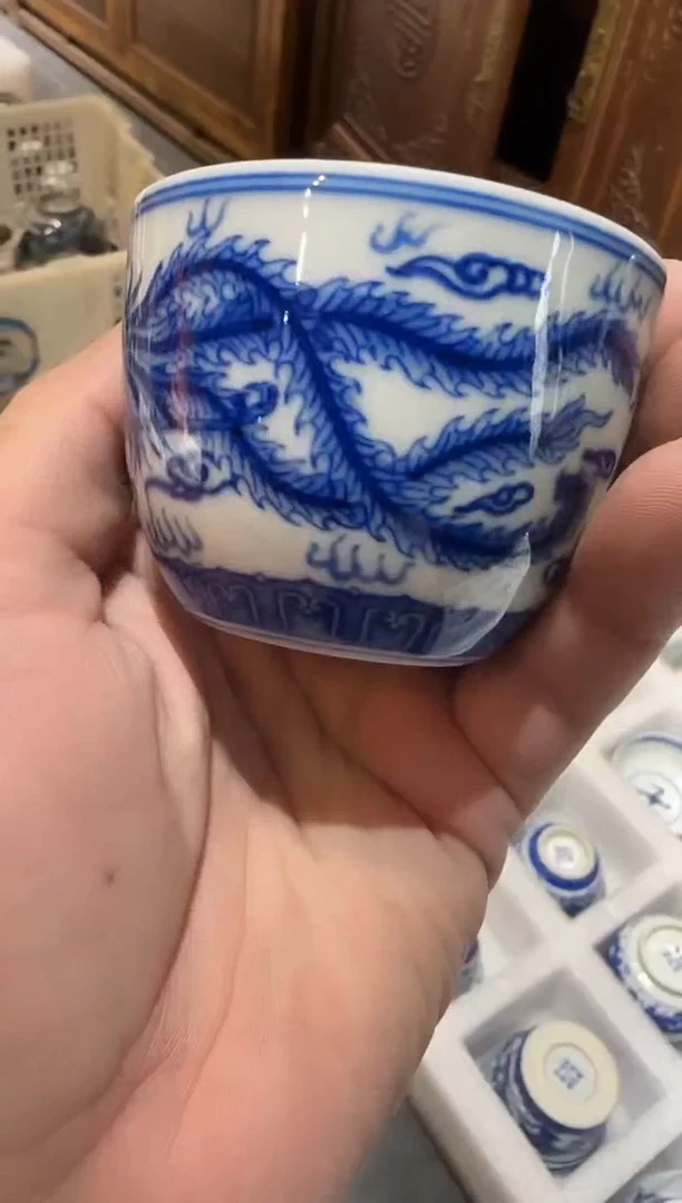瓷片景德镇瓷器茶器茶杯