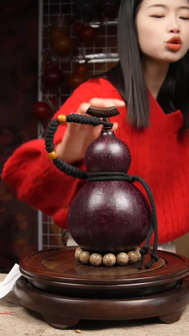 【闪购商品】499号大漆葫芦挂件摆件