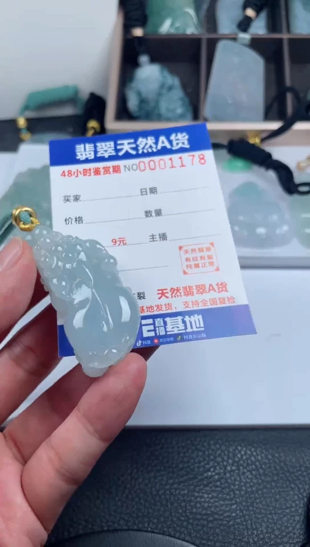 颈饰未镶嵌翡翠