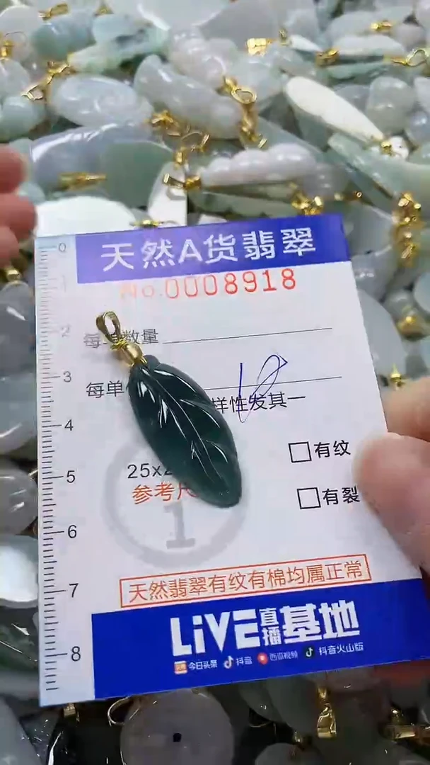 颈饰未镶嵌翡翠纯天然a货翡翠1