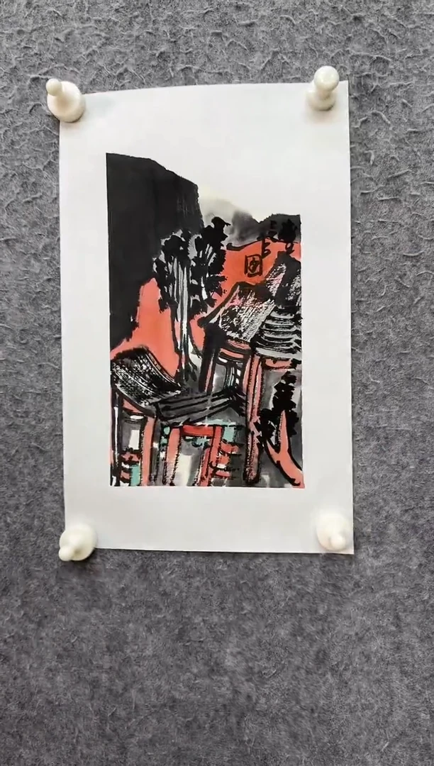 国画ST-JZP老师绘画作品