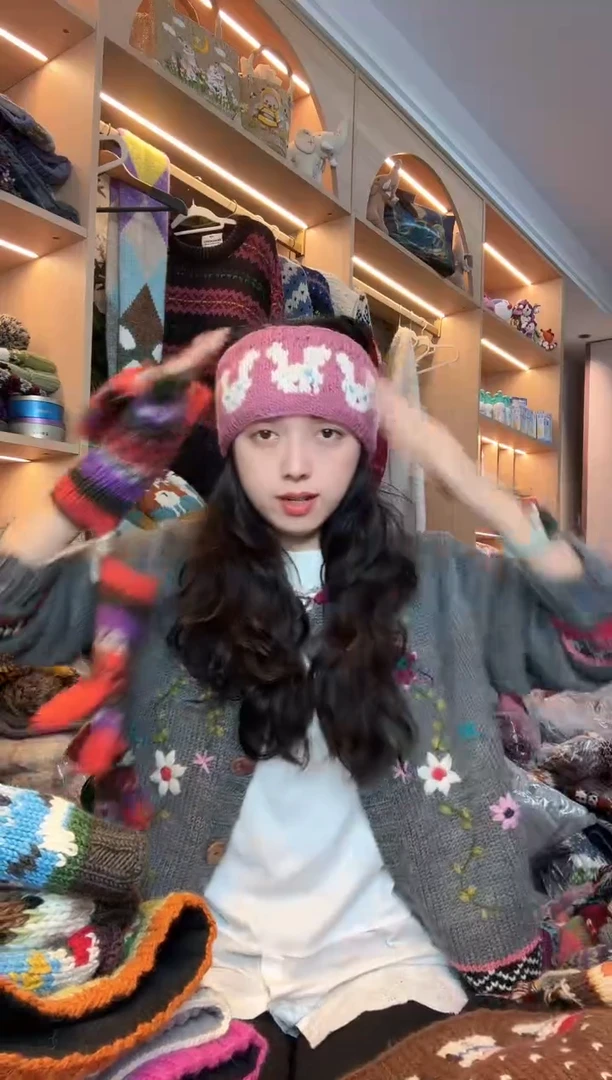 绵羊毛细羊毛兔子发带