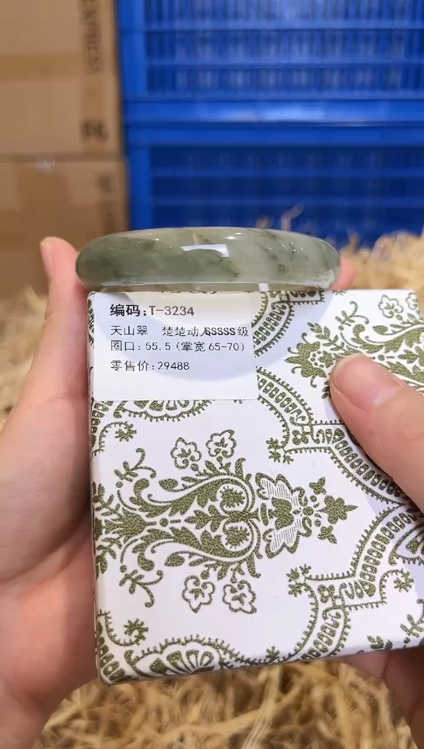 未镶嵌手镯石英质玉T-3234