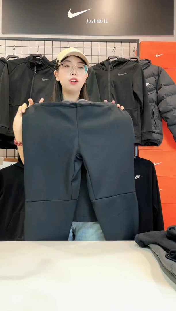 2123 华夫格子长裤XL码150-170斤 不退换