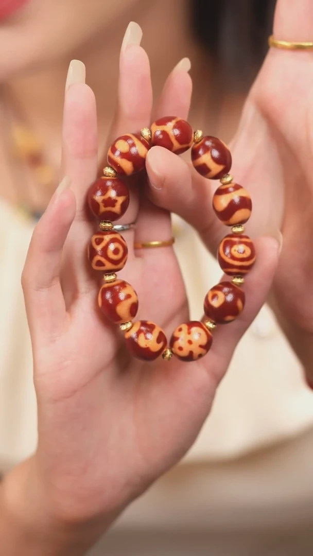 玛瑙/玉髓（覆膜）颈饰未镶嵌传世珠宝