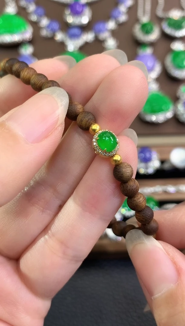 未镶嵌手串翡翠春日珠宝 D18