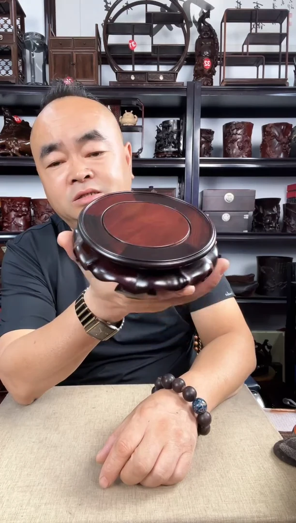 木818瑕疵老李红木工艺品