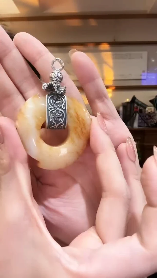 和田玉未镶嵌颈饰国风3