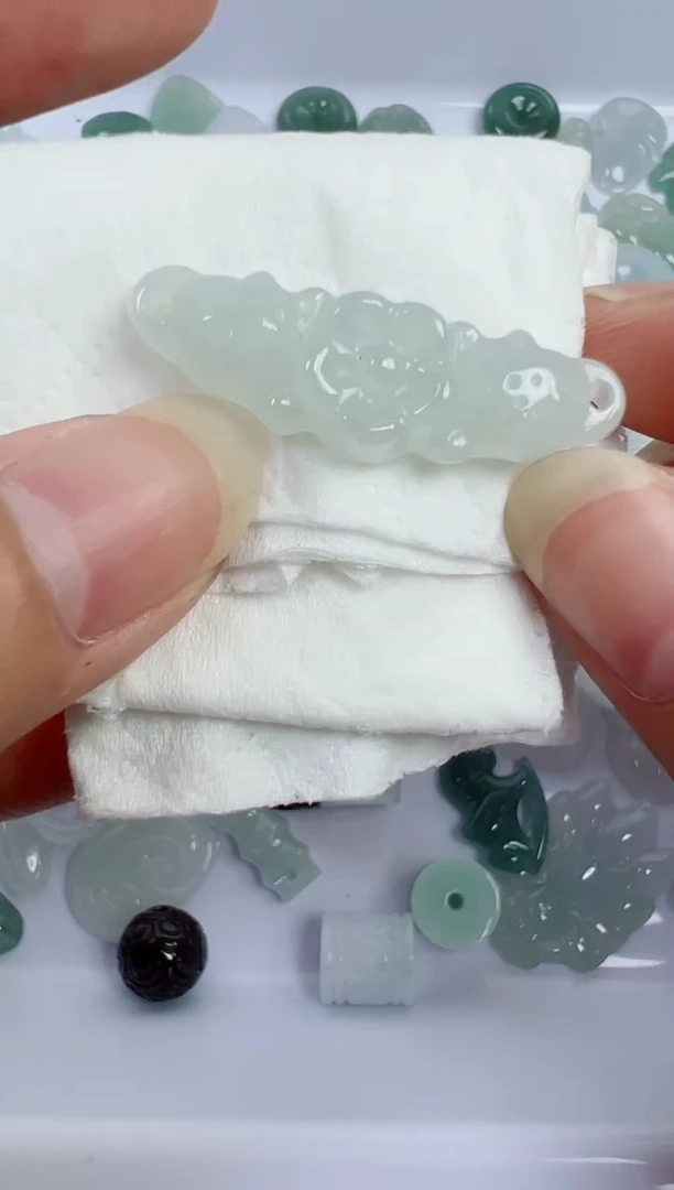 散珠翡翠87号链接，A货翡翠